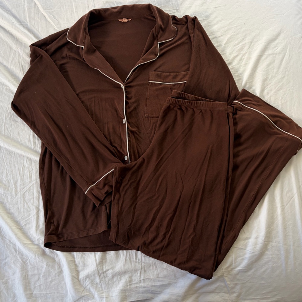 Eberjey Tencel Modal Long PJ Set